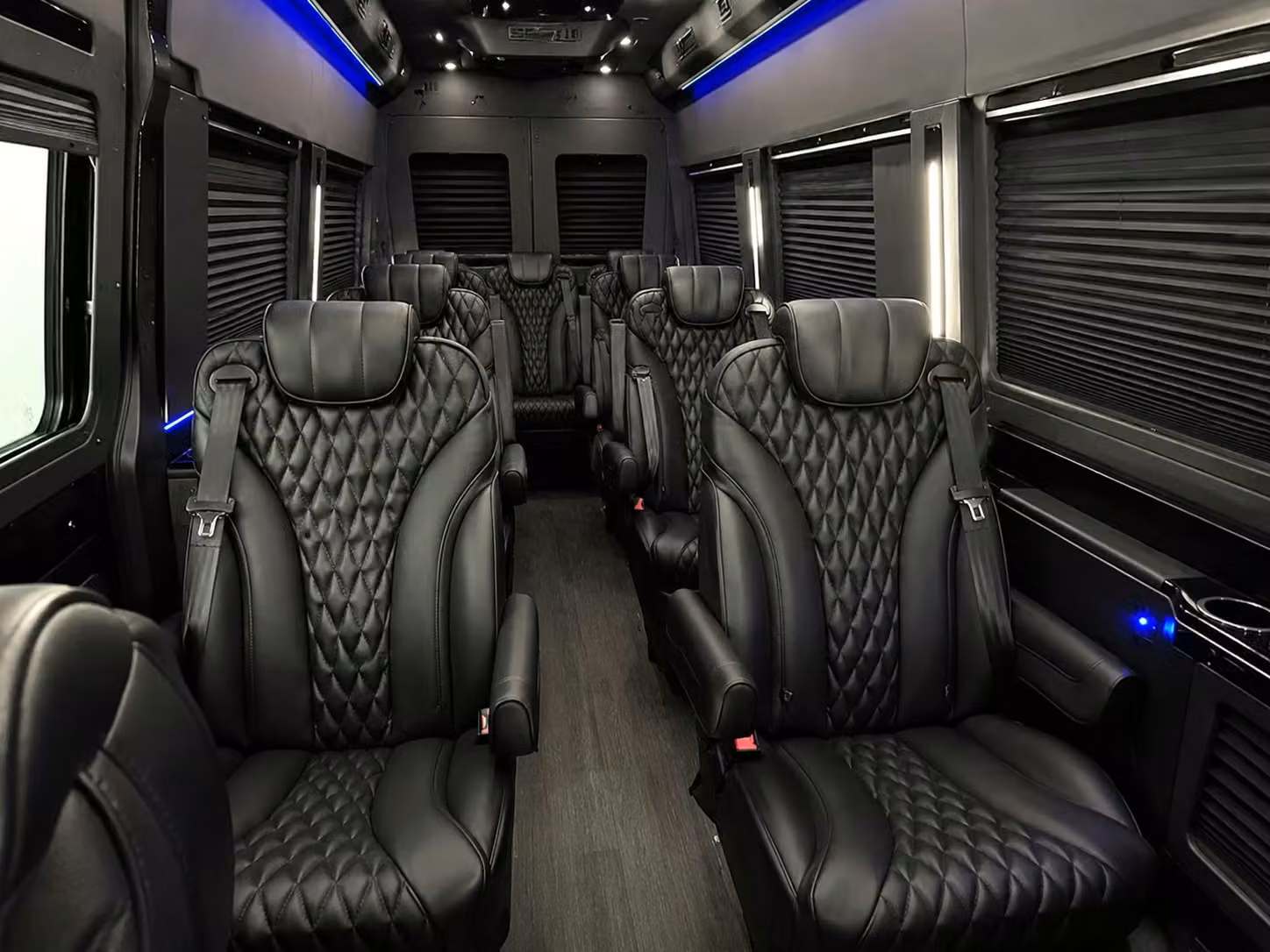 sprinter van with driver interior