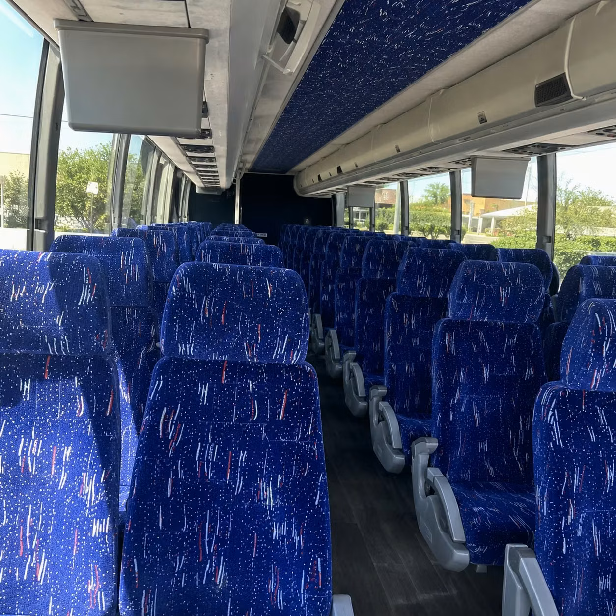 temecula charter bus rental interior